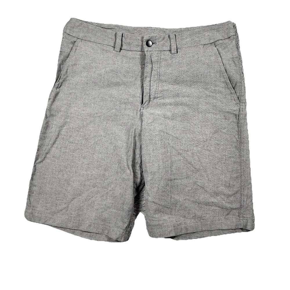 Lululemon Mens Commission Short Size Gray size 34‎ 11" Inseam